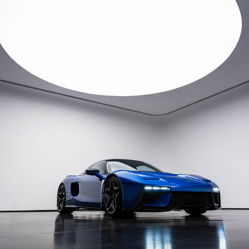 2026 JAS Motorsport Tensei Deep Blue Front View